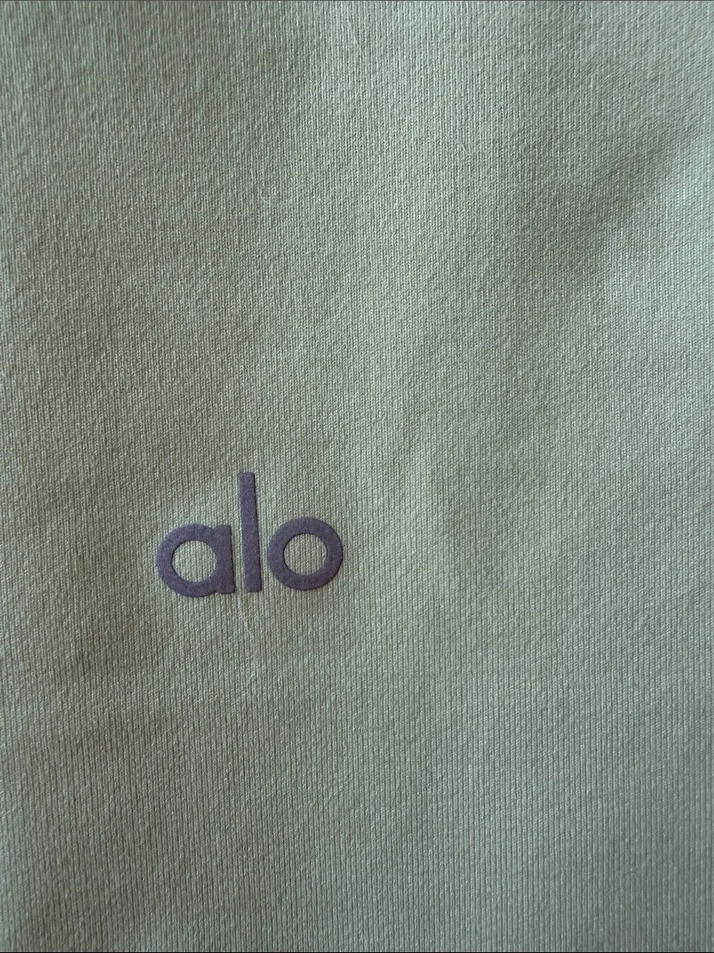Alo Yoga High-Waist Iced Green Tea Leggings 7/8